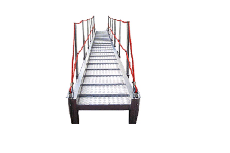 Aluminium alloy wharf ladders