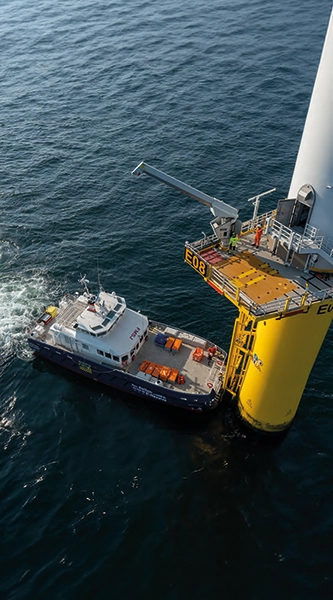 drone and ROV inspection offshore wind